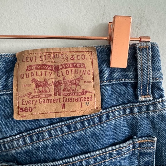 Vintage Women’s Levi’s 560 Size 12 - Picture 6 of 12